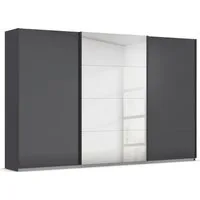 OTTO home Schwebetürenschrank Kleiderschrank Kleiderschränke Schrank Garderobe AGORDO mit Glasfront (Breiten 203/271/315/360 cm, Höhen 210/229 cm) durchdachte Innenausstattung, in 4 Breiten und 2 Höhen MADE IN GERMANY
