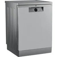 BEKO Standgeschirrspüler BDFN36451X, 9,5 l, 14 Maßgedecke, Quick&Shine – schnelle Reinigung mit optimaler Trocknung