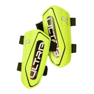 Puma - Schienbeinschutz für Herren/Damen Unisex, leicht (Limone/Schwarz)