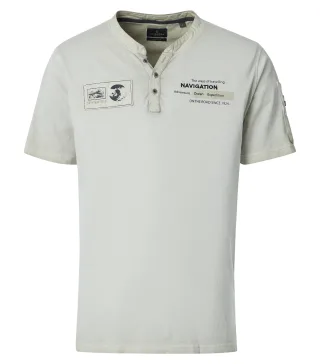 CASAMODA - Henley beige - Gr. - XL