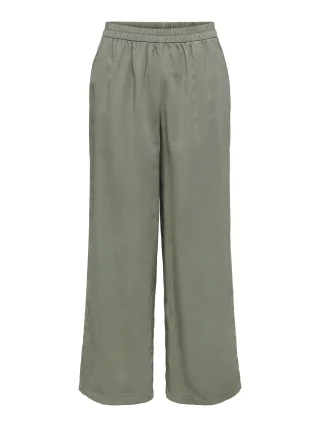 ONLY - ONLARIS LIFE HW PULL-UP PANT WVN NOOS Smokey Olive - Gr. - L/32