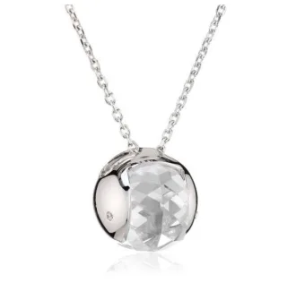 Orphelia Damen-Kette aus 925er Sterlingsilber mit Anhänger – Silber ZH-4573