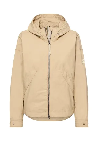 camel active - Leicht packbare Übergangsjacke im Oversized Fit sand - Gr. - 44