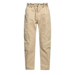 Dsquared2 Beige Hose Desert Tan
