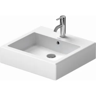 Duravit Vero Waschtisch 0454500000 50 x 47 cm, weiss, mit Hahnloch und Überlauf