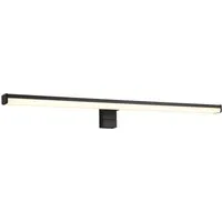 TRIO Leuchten LED Spiegelleuchte, LED fest integriert, Warmweiß, Badlampe für Spiegel mit 3 verschiedenen Montagehalterungen, B: 60cm