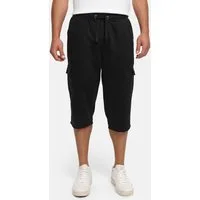 Indicode Sweatshorts Herren Sweatshorts INKyton Herrenshorts mit Tunnelzug und Cargotaschen
