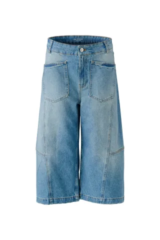Oui - Culotte Denim denim medium us - Gr. - 36