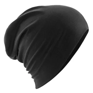 Beechfield - "Hemsedal" Schlabbermütze für Herren/Damen Unisex (Schwarz)