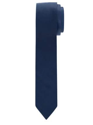 OLYMP - Krawatte Super Slim 5 Cm blau