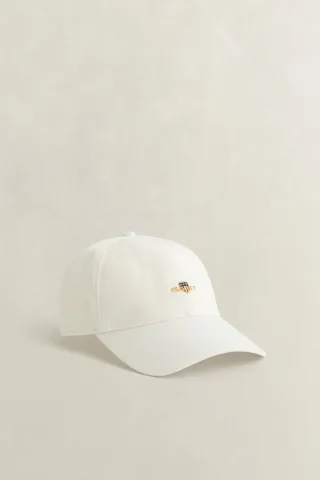 GANT - Shield Cap aus Baumwolltwill Weiß - Gr. - One Size