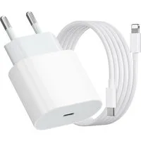 Shopbrothers Schnellladegerät USB C passt für iPhone 11, 12, 13, 14, Pro, X, Xs, Xr Lightningkabel, (200 cm), Schnellladefähigkeit
