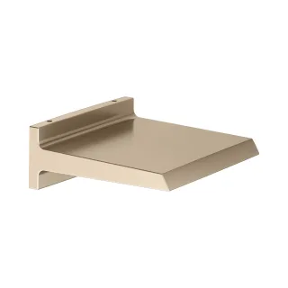 Keuco Schwallbrause meTime_spa 59982, für Wandanschluß, Bronze gebürstet, 59982030000 59982030000