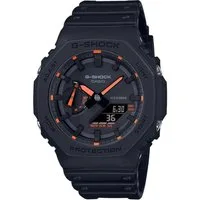 CASIO G-SHOCK Chronograph GA-2100-1A4ER, Quarzuhr,Armbanduhr,Herrenuhr,digital,bis 20bar wasserd. Resinarmband
