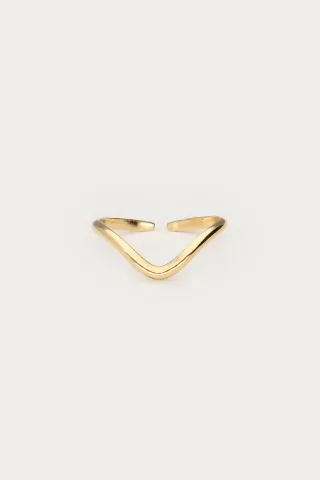 My Jewellery - V-Ring gold - Gr. - OS