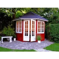 Palmako Pavillon Veronica-2 6,7 m², in Naturbelassen Inkl. Fußboden
