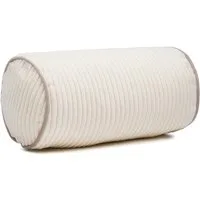 Gözze Nackenrolle ANAFI, Ø 20 x L 40 cm, Weiß, Polyester, Cordoptik, 1-tlg., mit Reißverschluss