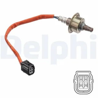 Delphi Lambdasonde vor Katalysator Honda Civic Cr-V