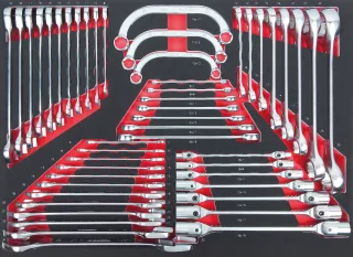 KS Tools SCS Schlüssel-Satz, 48-tlg in 1-1 Systemeinlage - 711.0048