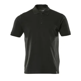 MASCOT Herren Polo-Shirt CROSSOVER Vollschwarz L - 20583-797-90-L