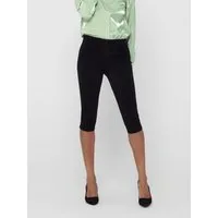 ONLY Caprijeans ONLRAIN – Skinny Fit mit mittlerer Leibhöhe für moderne Silhouette skinny fit, Denim/Jeans, Viskosemischung, unifarben, pflegeleicht
