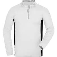 James & Nicholson Laufshirt Funktionelles Herren Langarm Laufshirt JN307 Atmungsaktiv, feuchtigkeitsregulierend und schnell trocknend
