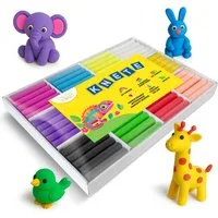 Creative Deco Knete Knete für Kinder Schule 24 Farben 1600g