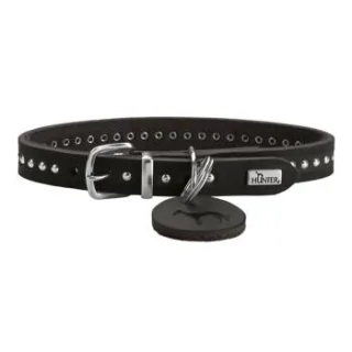 Hunter Halsband Aalborg Style schwarz 32 cm