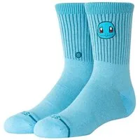 Stance Socken Kinder-Tagessocke Crew Pokemon Schiggy Kids hellblau - 1 Paar