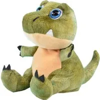 Kögler Plüschfigur Labertier Dino Babytooth plappert alles witzig nach und bewegt sich