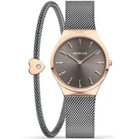 Bering Quarzuhr Bering Classic roségold glänzend 12131-369-GWP 12131-369-GWP, Hochwertiges Produkt mit zeitlosem Design, sorgfältiger Verarbeitung