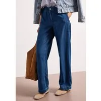 STREET ONE Weite Jeans Style Emee mit Paperbag-Bund