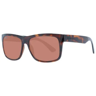 Braune Kunststoff-Sonnenbrille