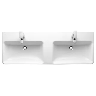 LAUFEN Doppelwaschtisch LAUFEN Pro S 1300x465, weiß mit LCC, 81496.8, 8149684001041 H8149684001041