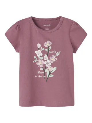 NAME IT - NBFHEJS SS TOP BOX Mesa Rose - Gr. - 74