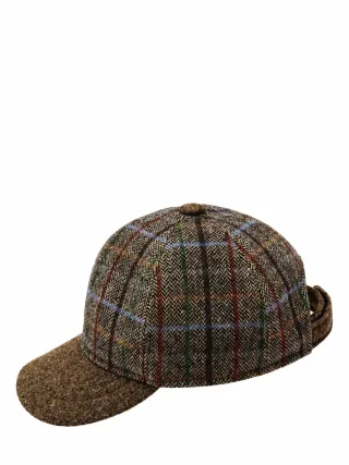 Mey & Edlich Herren Passeggiata-Cap Braun 80 % Wolle, 20 % Polyester
