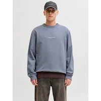 Jack & Jones Sweatshirt JORNORREBRO EMB SWEAT CREW NOOS mit Logo Print
