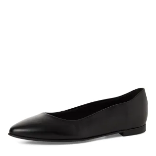 Tamaris - Da.-Ballerina black leather - Gr. - 38
