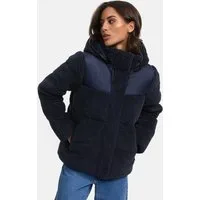 Marikoo Winterjacke Kaguraa warme Teddyfell Sherpa Jacke