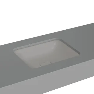 VitrA New Metropole Unterbauwaschtisch rechteckig 50 x 40 cm ohne Überlaufschlitz,7534B476-1083 7534B476-1083
