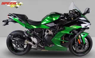 Sport Auspuff Bodis V4-M-CA Black Kawasaki Ninja H2 1000 SX Bj.2018-2021 EURO-4 +ABE/eintragungsfrei