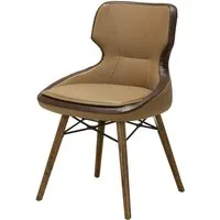 Stuhlmann Esszimmerstuhl Aria (631, 1 St), Stilvoller Stuhl mit Holzbeinen – Modernes Design