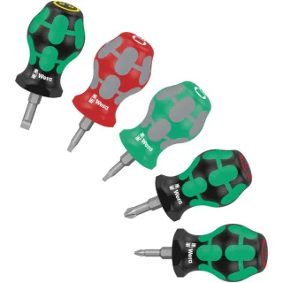 Wera Stubby Set 3 Schraubendrehersatz, 5-teilig - 05008872001
