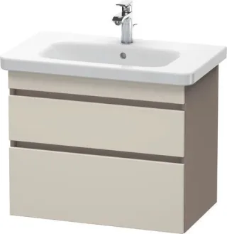 Duravit DuraStyle Waschtischunterbau wandhängend Taupe & Basalt Matt 730x448x610 mm - DS648109143 DS648109143