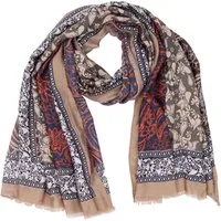 MIRROSI Modeschal Weich XXL ca.85x180cm Schal Bohemian Style, (Kollektion Herbst/Winter 2025), Damen Halstuch ideal für Herbst und Winter oder Ganzesjahr