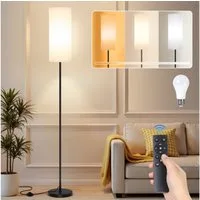 Lapalife Stehlampe Dimmbar LED Stehlampe Wohnzimmer Mit Magnetfernbedienung, Farbtemperatur & Helligkeit Einstellbar, Für Schlafzimmer Büro