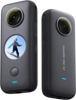 Insta360 One X2 [360° Actionkamera 18MP LCD Touch] schwarz