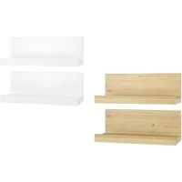 ERST-HOLZ Wandregal Ablagebrett Wandregal Holz Handy-Ablage