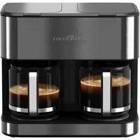 ProfiCook Filterkaffeemaschine PC-KAD 1308, Doppel Kaffeemaschine, 32 Tassen, 2 Brühsysteme