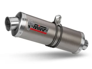 Sport Auspuff MIVV Oval TITAN für Honda VFR 800 Typ: RC46 Bj. 1998-2000 +ABE eintragungsfrei